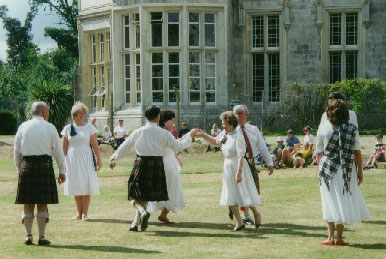 Dancing at Highcliffe Castle