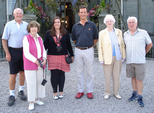 Inverarary Castle with His Grace the Duke of Argyll, 2012