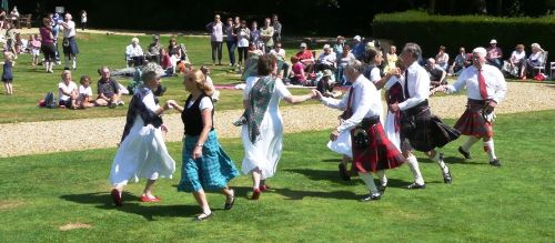 Dancing at Highcliffe Castle