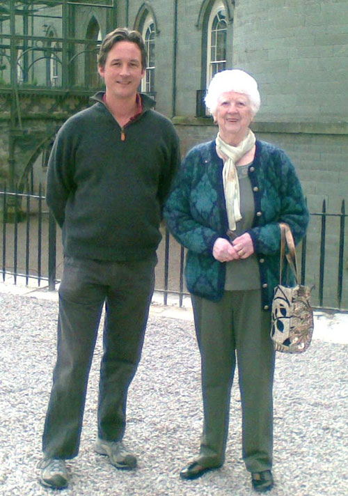 Our Honorary President the Duke of Argyll with Life Vice President Jan Campbell 2010