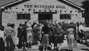 The opening of The Scottish Hall